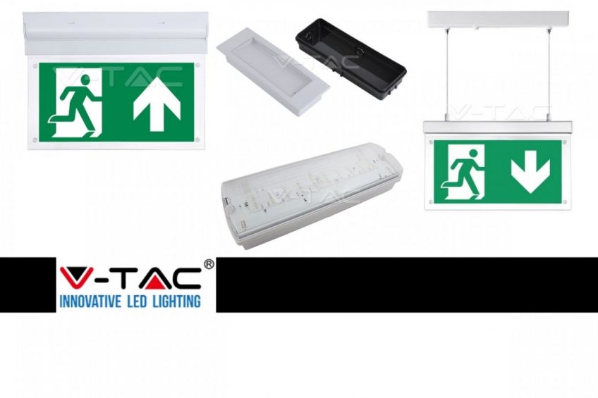 LAMPADE DI EMRGENZA V-TAC